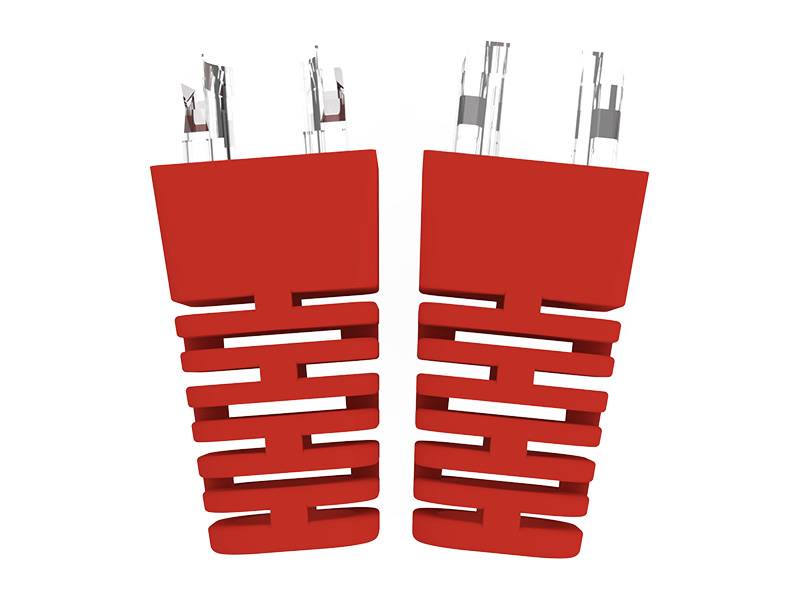 02-107-008 PC+PVC RJ45 feszültségmentesítés 02-107-008 PC+PVC RJ45 feszültségmentesítés